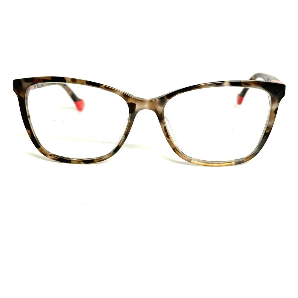 Yalea Ruth VYA008 Tortoise Cat Eye‎ Eyeglasses Brown Red 08XW 140mm
